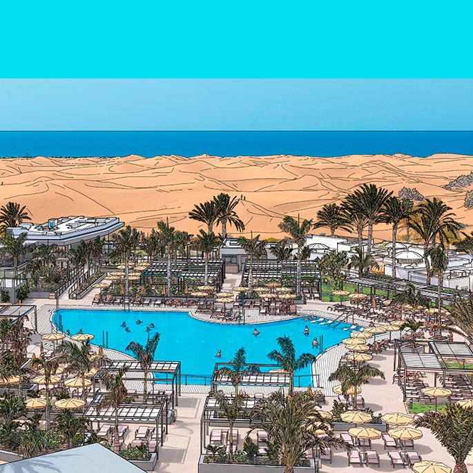 First hotel outside of the Balearic Islands